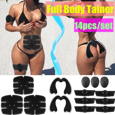 

〖Follure〗14PCSSet EMS Trainer Hip Lifter Enhancer Muscle Training Abs Slimming Sexy Kit