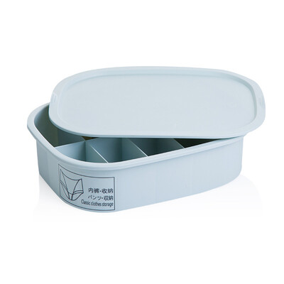 

Family Plastic Bra Undewear Socks Stackable Holder Multi-functional Storage Box Container Household Organizer for Cloth Drawer Div