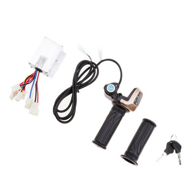 

24V 500W Electric Bicycle Brush Speed Motor Controller For E-bike & Scooter Tool