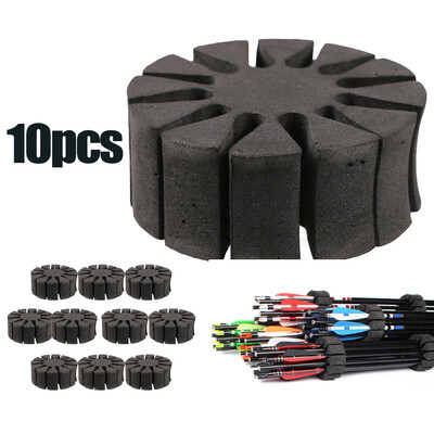 

10pcs Black EVA Foam Arrows Separator Rack Holder Set Archery Tool Accessories