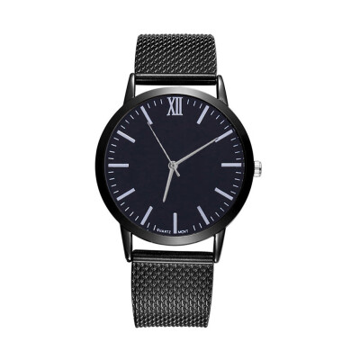 

RM Women Silica Gel Mesh Belt Casual Watch Geneva Simple Mesh Belt Watch