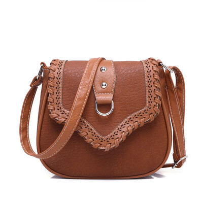 

Lady Shoulder Bags 2017 Summer Casual Vintage Bohemia Women Messenger Bags Crossbody Women Pu Leather Bag