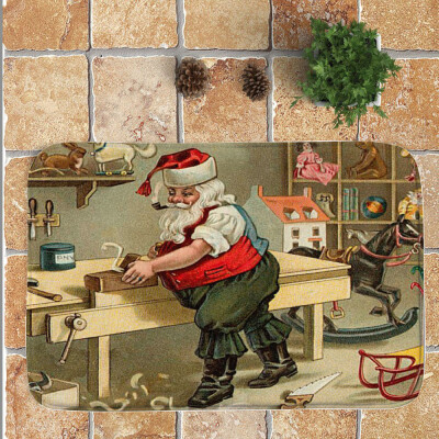 

〖Follure〗Merry Christmas Welcome Doormats Indoor Home Carpets Decor 40x60CM