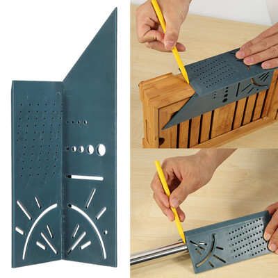 

3D Rule Square Layout Miter 45° 90° Metric Rule Orange