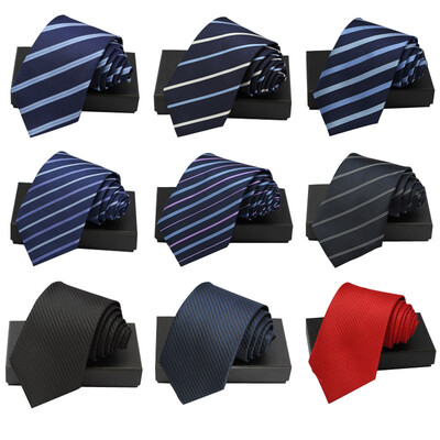 

High-end mens tie business fashion dress tide pattern tie unit casual wedding tie Shenzhen one generation