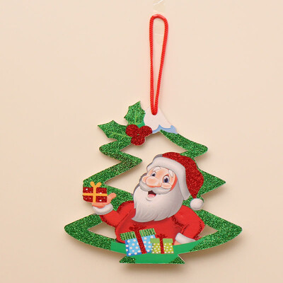 

Gobestart 3D Romantic Xmas String Hanging Charm Party Decoration Christmas Tree Ornament