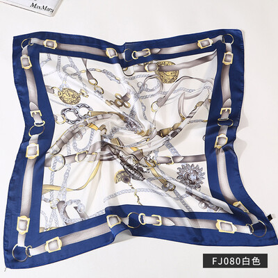

New European&American fashion chain small square scarf female spring&summer models wild small scarves professional small scarf wholesale FJ080