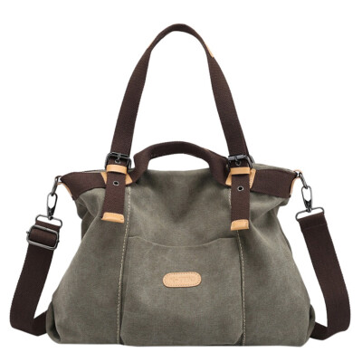 

Tailored Canvas Handbag Casual Purse Tote Bag Top Handle Handbags Crossbody Bags Women