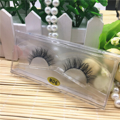 

〖Follure〗3D Natural Multi Layer Thick Cross Eye Lashes False Eyelashes M06