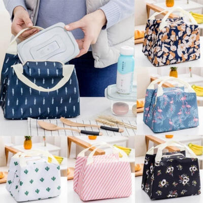 

2018 New Women Lunch Bag Insulated Tote Thermal Box Cooler Travel Picnic Carry Girls Bag