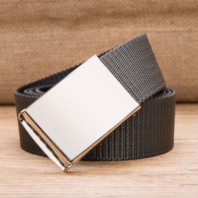 

Unisex canvas belt Quality double side color Nylon Men belt Outdoor casual sport Men&Women cowboy pants belt