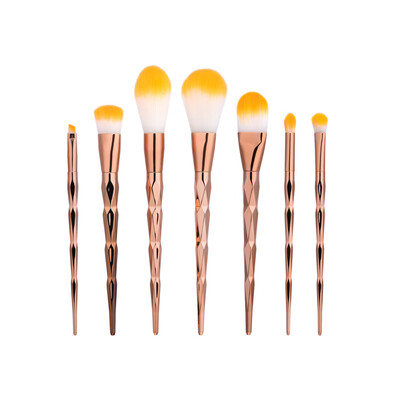 

Toponeto 7Pcs Blending Pencil Foundation Eye shadow Makeup Brushes Eyeliner Brush