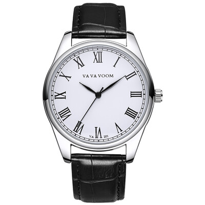 

New Fashion Simple Men\s Business Casual Belt Watch