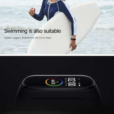 

Global Version Xiaomi Mi Band 4 Color Screen 5ATM 24Hour Heart Rate Monitor