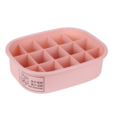 

Family Plastic Bra Undewear Socks Stackable Holder Multi-functional Storage Box Container Household Organizer for Cloth Drawer Div