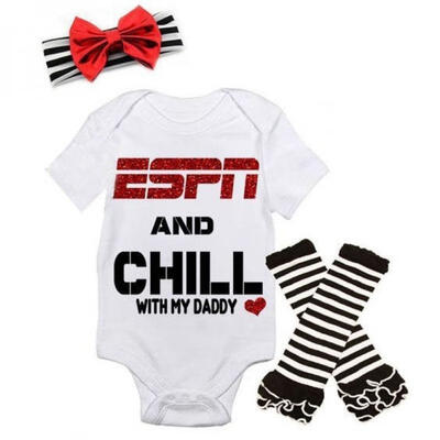 

Xmas Newborn Baby Girl Kid Romper Jumpsuit Bodysuit Headband Clothes Outfits Set