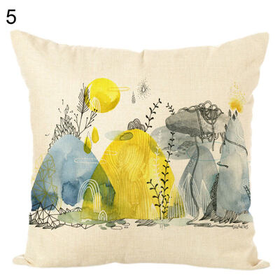 

Landscape Painting Soft Throw Pillow Case Cushion Cover Sofa Bed Car Home Decor