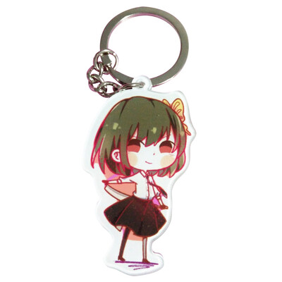

2019 Stray Dogs Keychain Double Sided Key Chain Acrylic Pendant Anime Accessories Cartoon Key Ring
