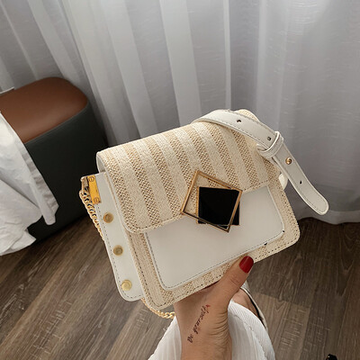 

Summer ins leisure bag fashion Korean version 100 small square bag new model 2019 small fresh slanting female bag tide