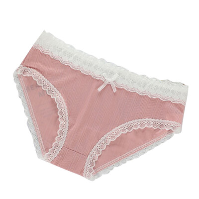 

Toponeto Women Cute Letter Panties Thongs Underwear Seamless Briefs Lingerie