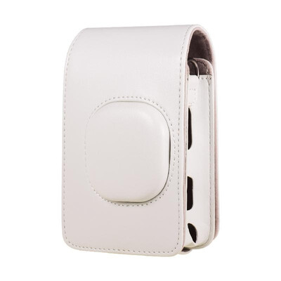 

Compact Size Instant Camera Case Bag PU Leather with Shoulder Strap Compatible with Fujifilm Fuji Instax mini LiPlay