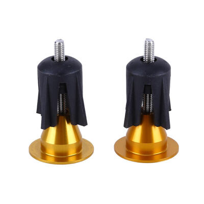 

One Pair Bike Bicycle Aluminum Handlebar Grips Handle Bar Cap End Plugs