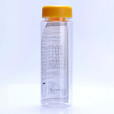 

New Colorful Transparent Plastic Bottle Fruit Juice Sports Portable Travel Bottle Water Cup Best