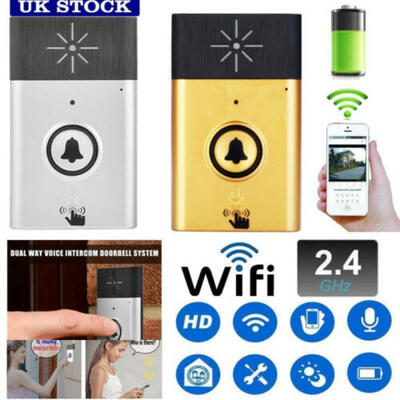 

Mini WIFI Two Way Voice Intercom 24G Wireless Doorbell Home Interphone System