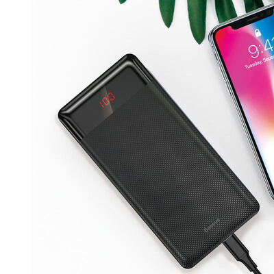 

BASEUS Mini Dual USB 10000mAh Li-polymer Battery Portable Power Bank For Mobile Phone