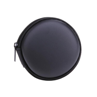 

Mini Round EVA Case Headset Bluetooth Earphone Cable Storage Box