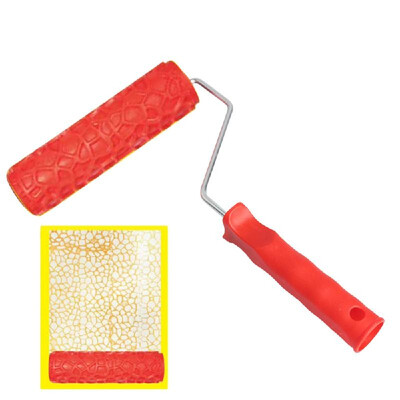 

Decorative Paint Roller Pattern Embossed Texture Painting Tools for Wall Rubber Airless Pintura Machine Household Brush
