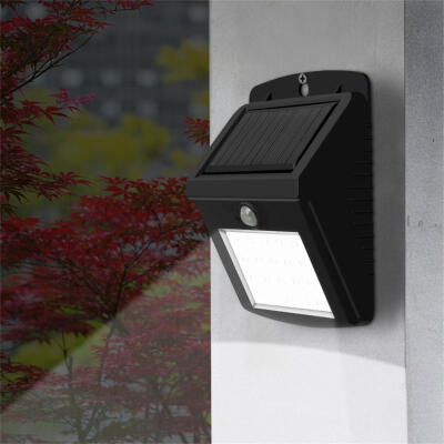 

Solar Lights Outdoor 4W 5000K-5500K Waterproof Wireless Solar Powered Motion Sensor Wall Light Road Garden Lamp