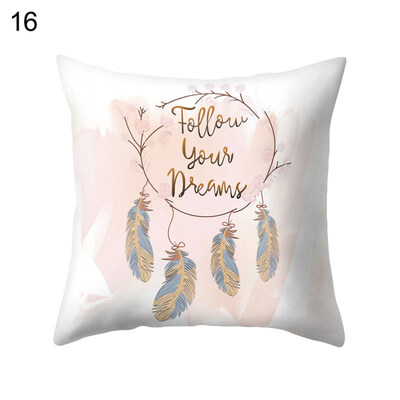 

Feather Moon Dreamcatcher Pillow Case Cushion Cover Sofa Bed Car Hotel Decor