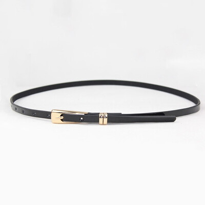 

Fashion Ladies GirlS Candy Color Skinny Waist Belt Thin Leather Narrow Waistband