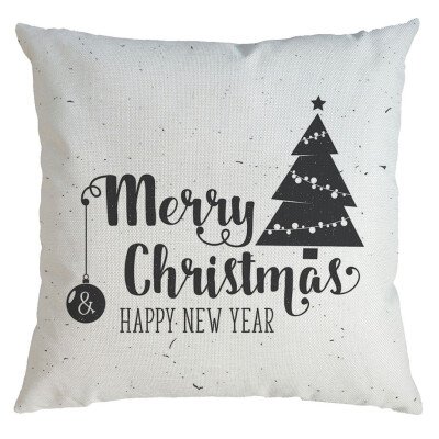 

〖Follure〗Christmas Pillow Cover Pillowcases Decorative Sofa Cushion Cover 45x45cm