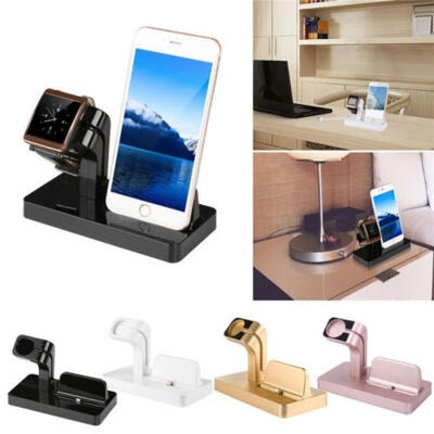 

Practical Multi-function Apple Phone Apple Watch Stand holder Desktop Charger Base