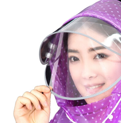 

HaoJie Outdoor fashion PVC transparent raincoat 12818