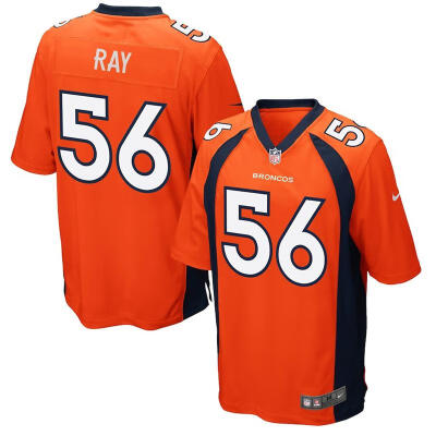 

Mens Football Jersey Denver Broncos Shane Ray Orange Game Jersey