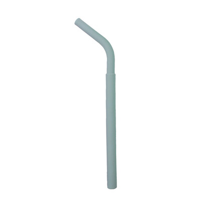 

Gobestart Color Practical Reusable Washable Food Grade Silicone Drinking Bent Straw