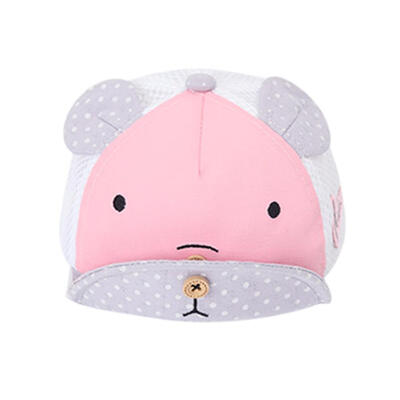 

Infants Baseball Hat Summer Cartoon Ears Toddler Mesh Cloth Baby Sun Cap