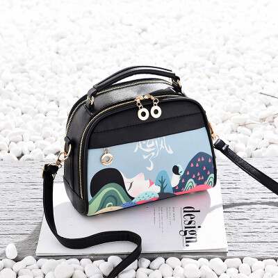 

Female bag 2018 new wild small square bag summer personality single shoulder Messenger bag Korean version of the tide bag female one generation