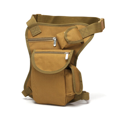 

Camping Hiking Men Drop Leg Bag Waist Pack Belt Outdoor Bag Portable 24732cm