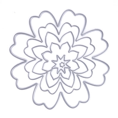 

Basic Flower Metal Cutting Dies Stencils for DIY Scrapbookingphoto Album