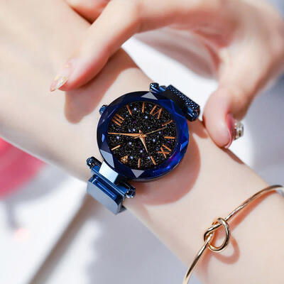 

Luxury Women Watches Magnetic Starry Sky Female Clock Quartz Wristwatch Fashion Ladies Watch Reloj Mujer Relogio Feminino