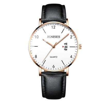 

Black Creative Watch Men Top Brand Luxury Mens Quartz Ultra Thin Watch Steel Mesh Date Waterproof Clock Male relogio masculino