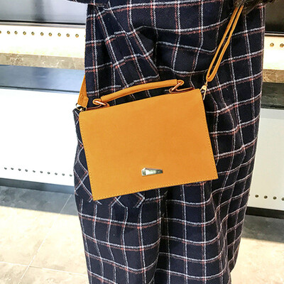 

Tailored Women Solid Shoulder Bag Messenger Bag Flap Handbag Hasp Bag