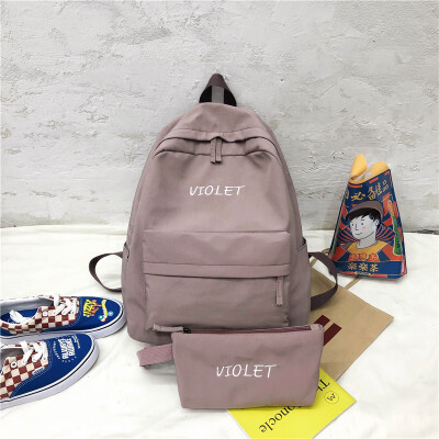 

Junior high school studentsschoolbag women Korean version of senior high school students Japanese insfeng campus shoulder bag wom