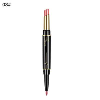 

Double Ended Long Lasting Lipliner Pencil Waterproof Matte Lipstick Moisturizer