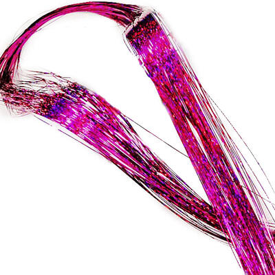 

1 Pack False Hair Strands Tinsel Glitter Hair Extension Party Accessories