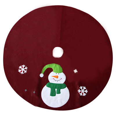 

〖Follure〗Christmas Tree Skirt Christmas Tree Decorations Christmas Ornament Diameter 90CM